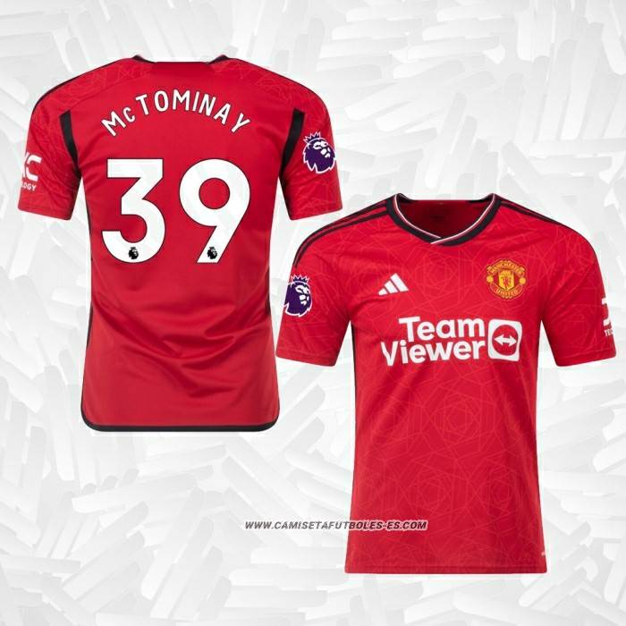 1ª Camiseta Manchester United Jugador McTominay 2023-2024